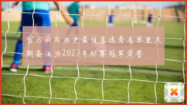 官方公布历史最佳落选秀名单里夫斯备注为2023年杯赛冠军荣誉